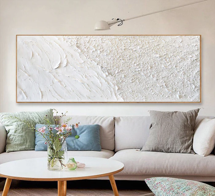 White Texture Waves Sand