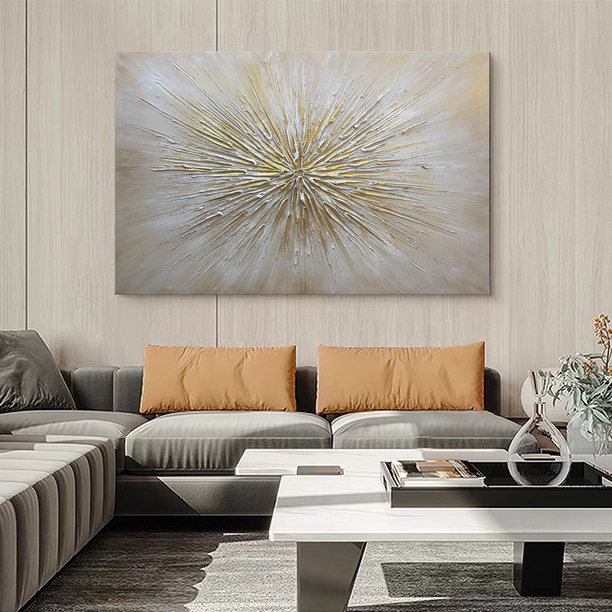 Gold Texture Wall Art