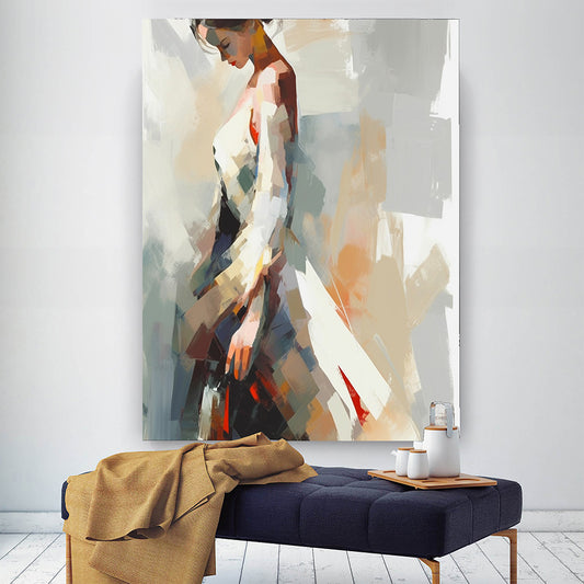 Abstract Figurative Canvas Paintings Expressionist Art figure Painting AFP243026