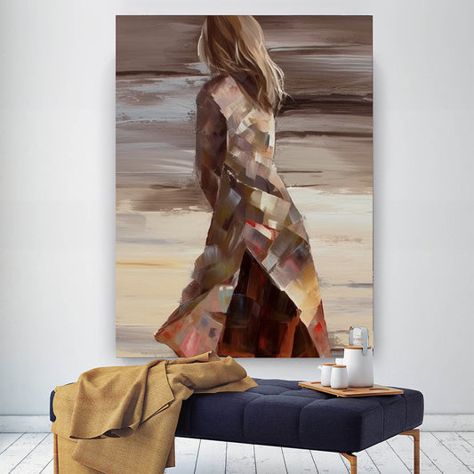 Abstract Figurative Canvas Paintings Expressionist Art figure Painting AFP243023