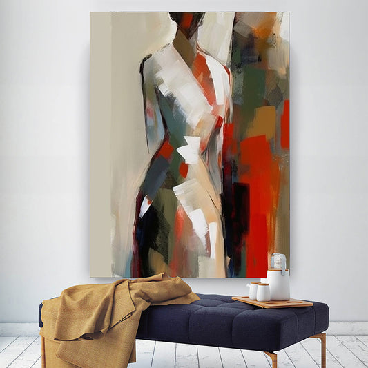 Abstract Figurative Canvas Paintings Expressionist Art figure Painting AFP243020