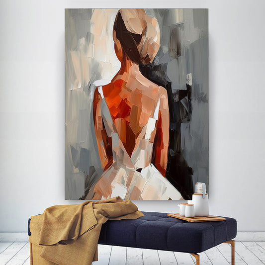 Abstract Figurative Canvas Paintings Expressionist Art figure Painting AFP243012