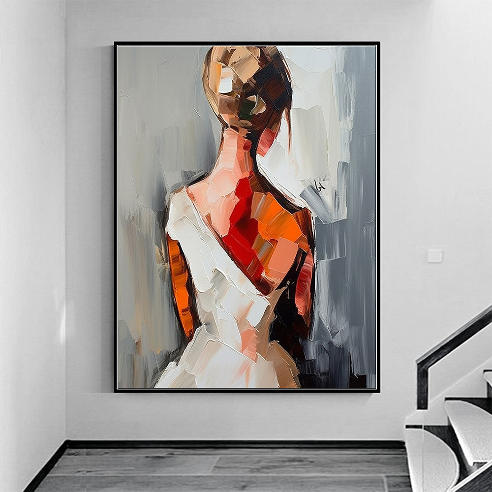 Abstract Figurative Canvas Paintings Expressionist Art figure Painting AFP243011