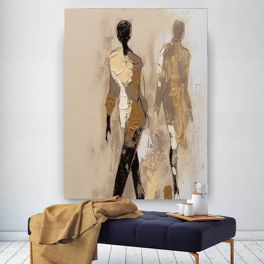 Abstract Figurative Canvas Paintings Expressionist Art figure Painting AFP243010