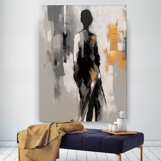 Abstract Figurative Canvas Paintings Expressionist Art figure Painting AFP243008