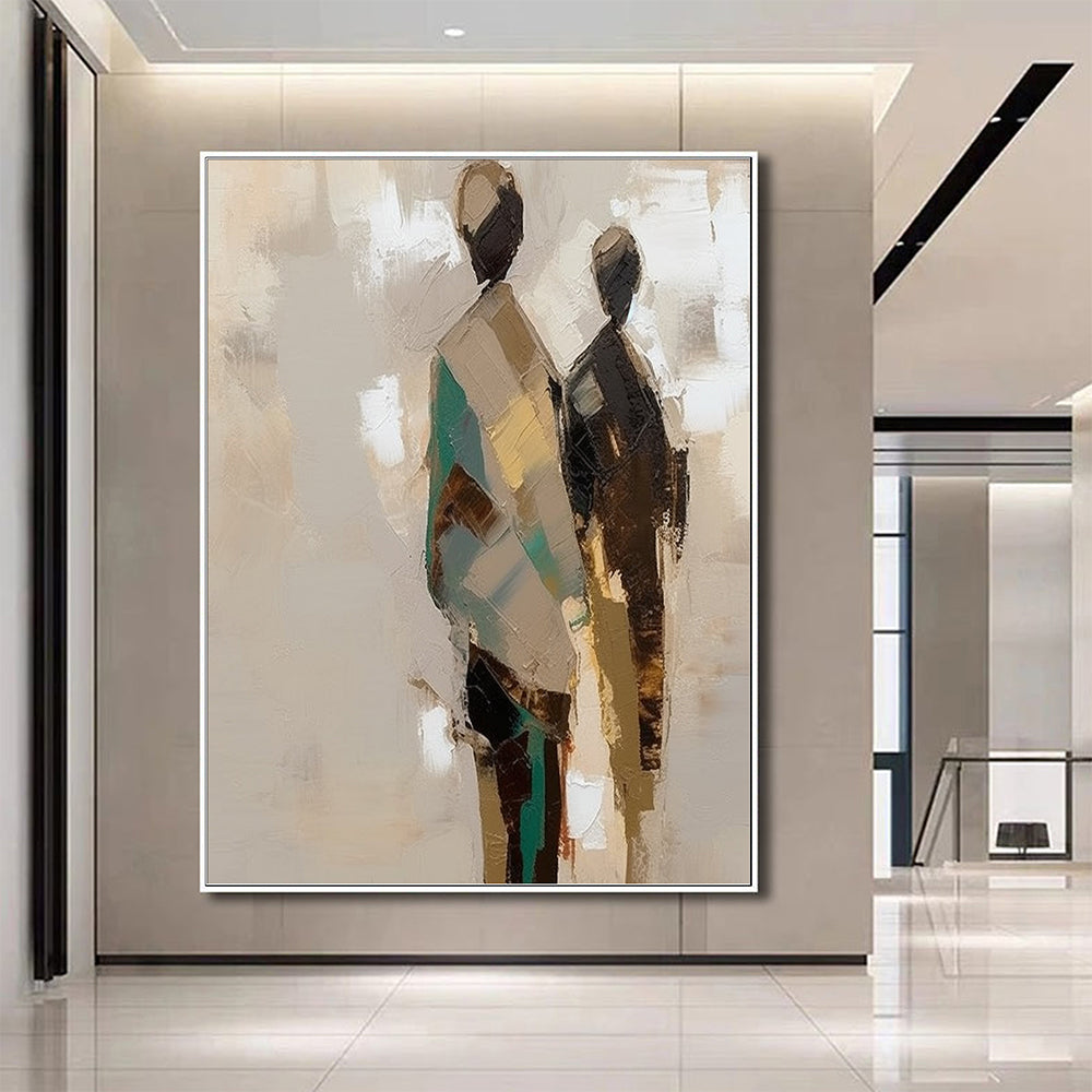 Abstract Figure Wall Art, Modern Contemporary Minimalist Abstract Art AFP244067