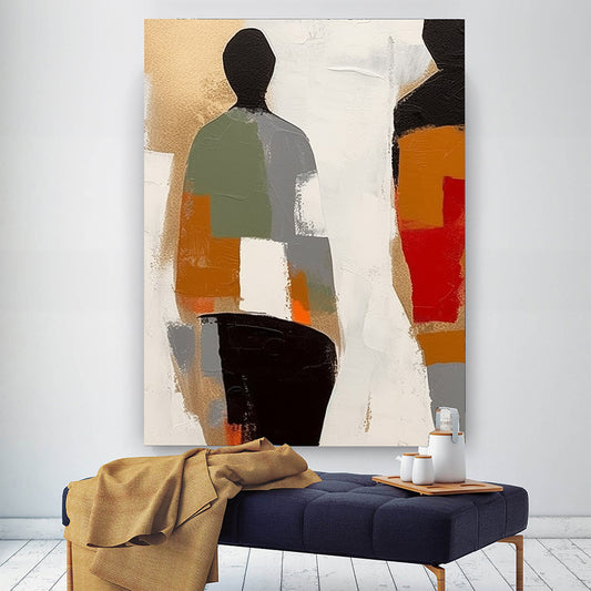 Wall Art Canvas Woman Painting Acrylic Wall Art Painting Abstract Women Canvas Paintings Original Living Room Wall Art