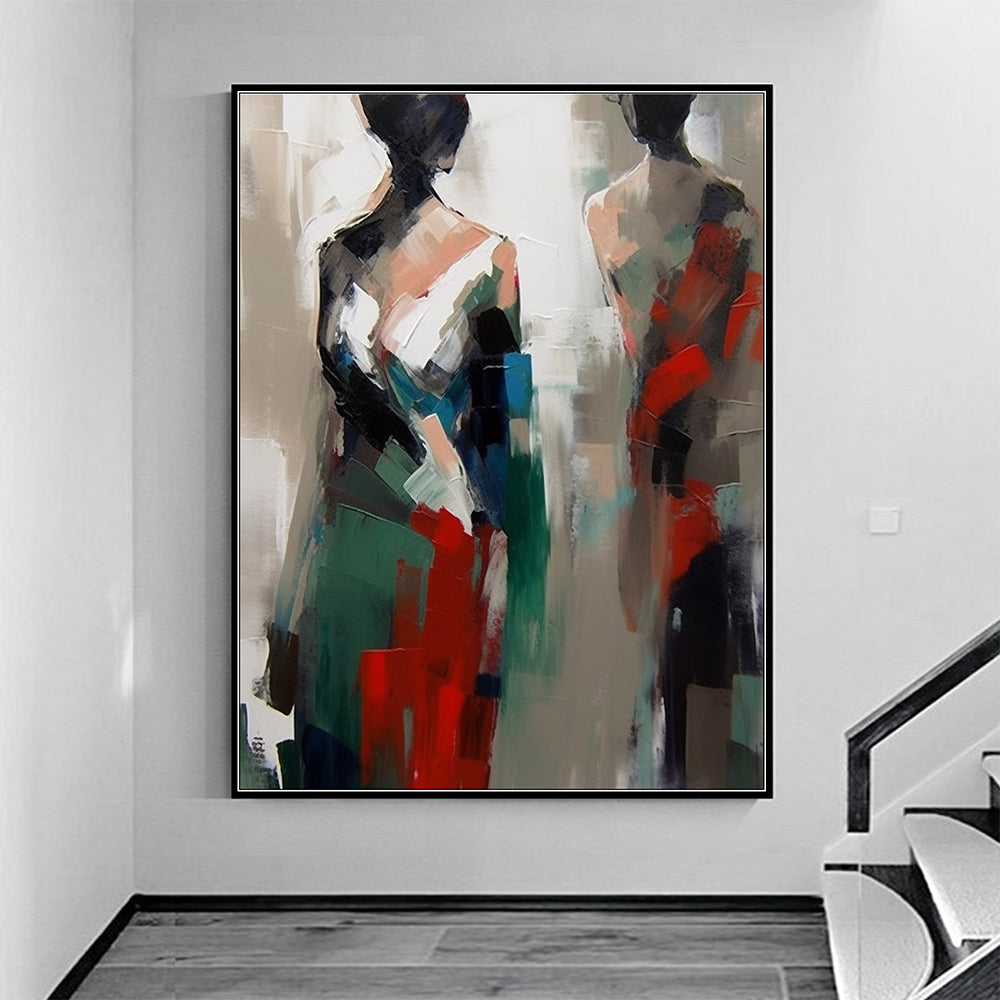 Abstract Figurative Canvas Paintings Expressionist Art figure Painting AFP243099