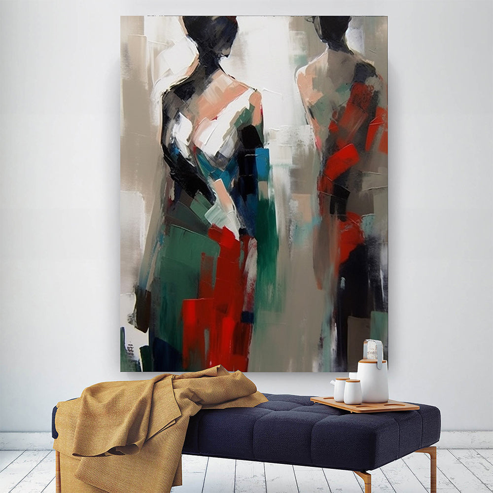 Abstract Figurative Canvas Paintings Expressionist Art figure Painting AFP243099
