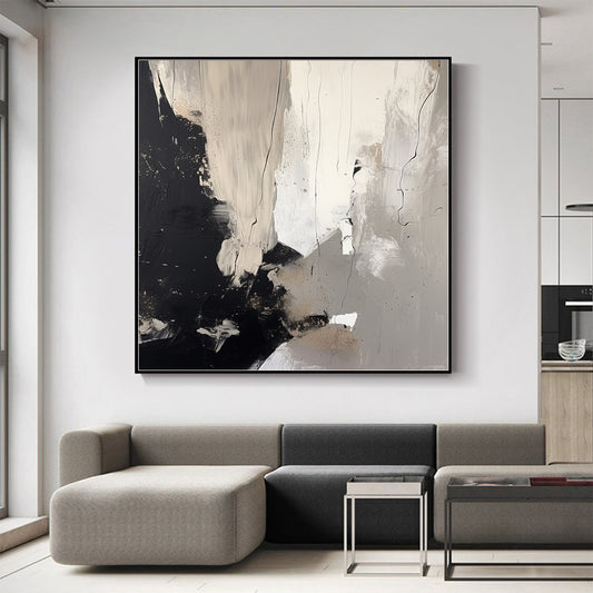 2024 New Black and White Minimalist art Dining Room Art