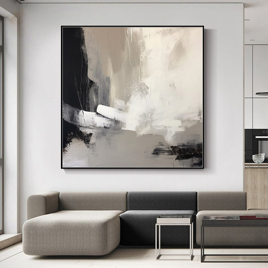 2024 New Black and White Minimalist art Bedroom Wall Art