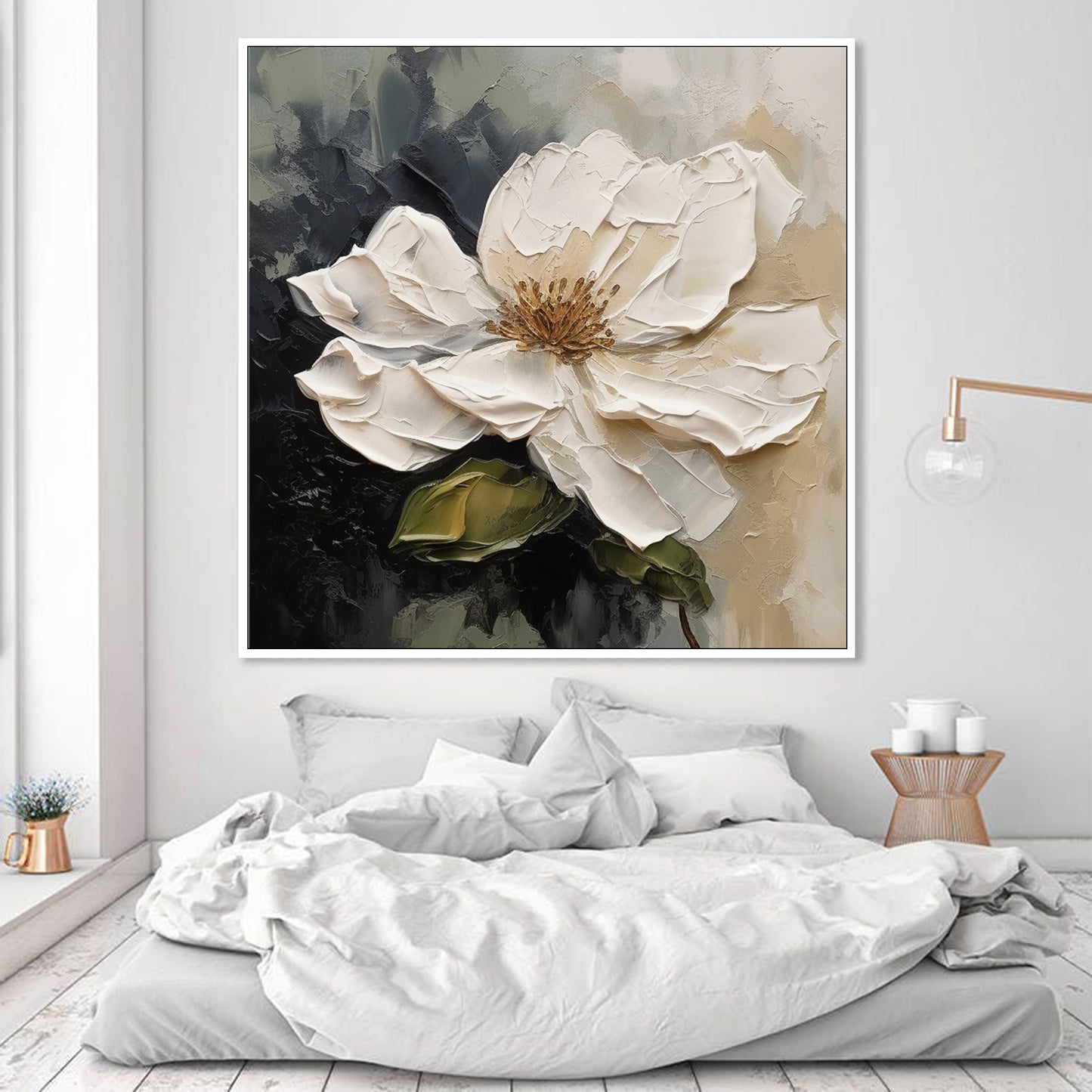 Texture Wall Decor Home Decor Gift Abstract Floral Painting  F0416BRT2407