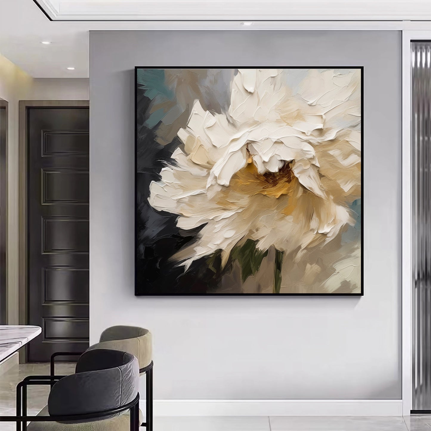Texture Wall Decor Home Decor Gift Abstract Floral Painting  F0416BRT2398