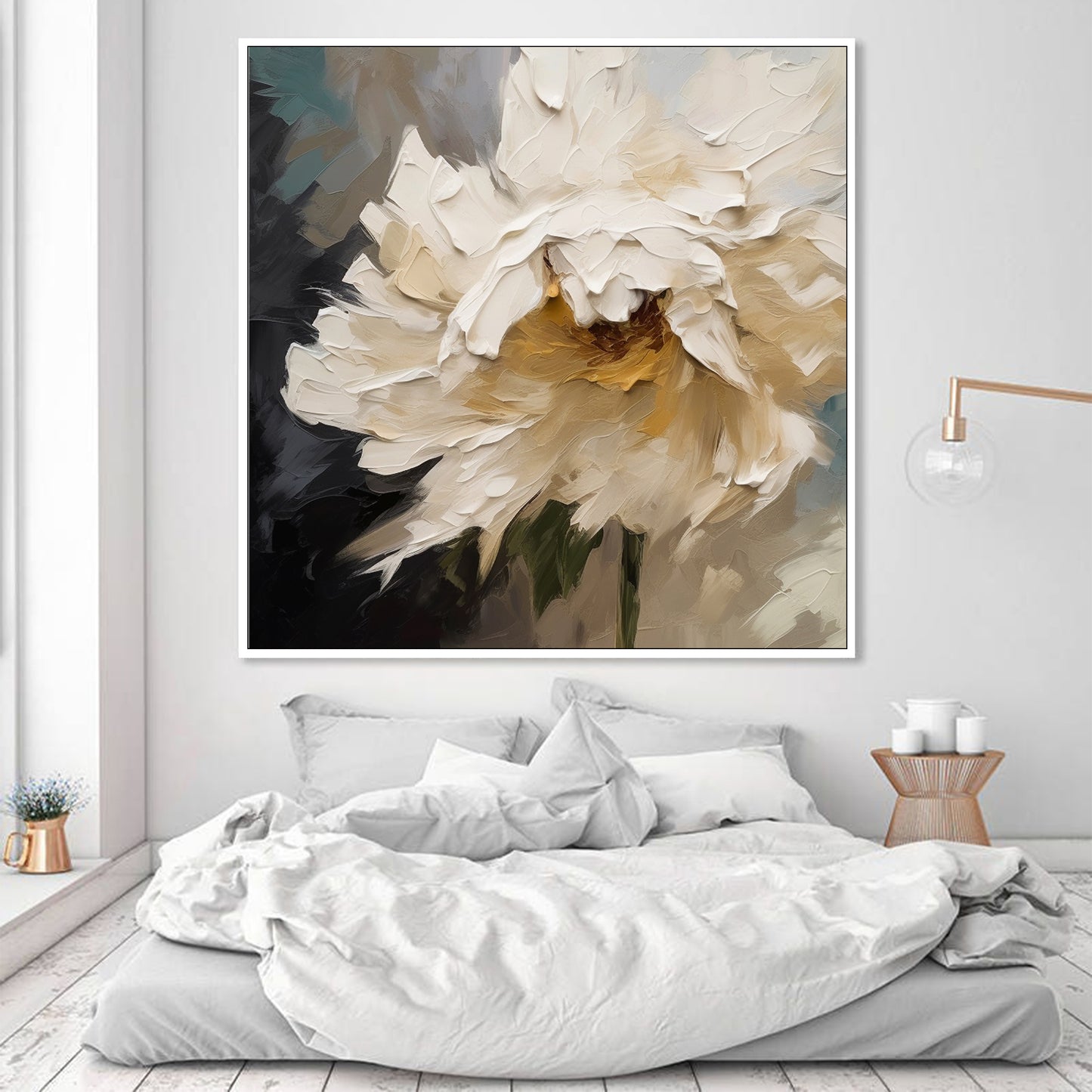 Texture Wall Decor Home Decor Gift Abstract Floral Painting  F0416BRT2398