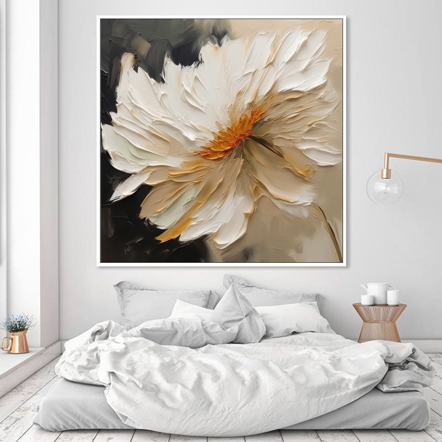 Texture Wall Decor Home Decor Gift Abstract Floral Painting F#BRT2378