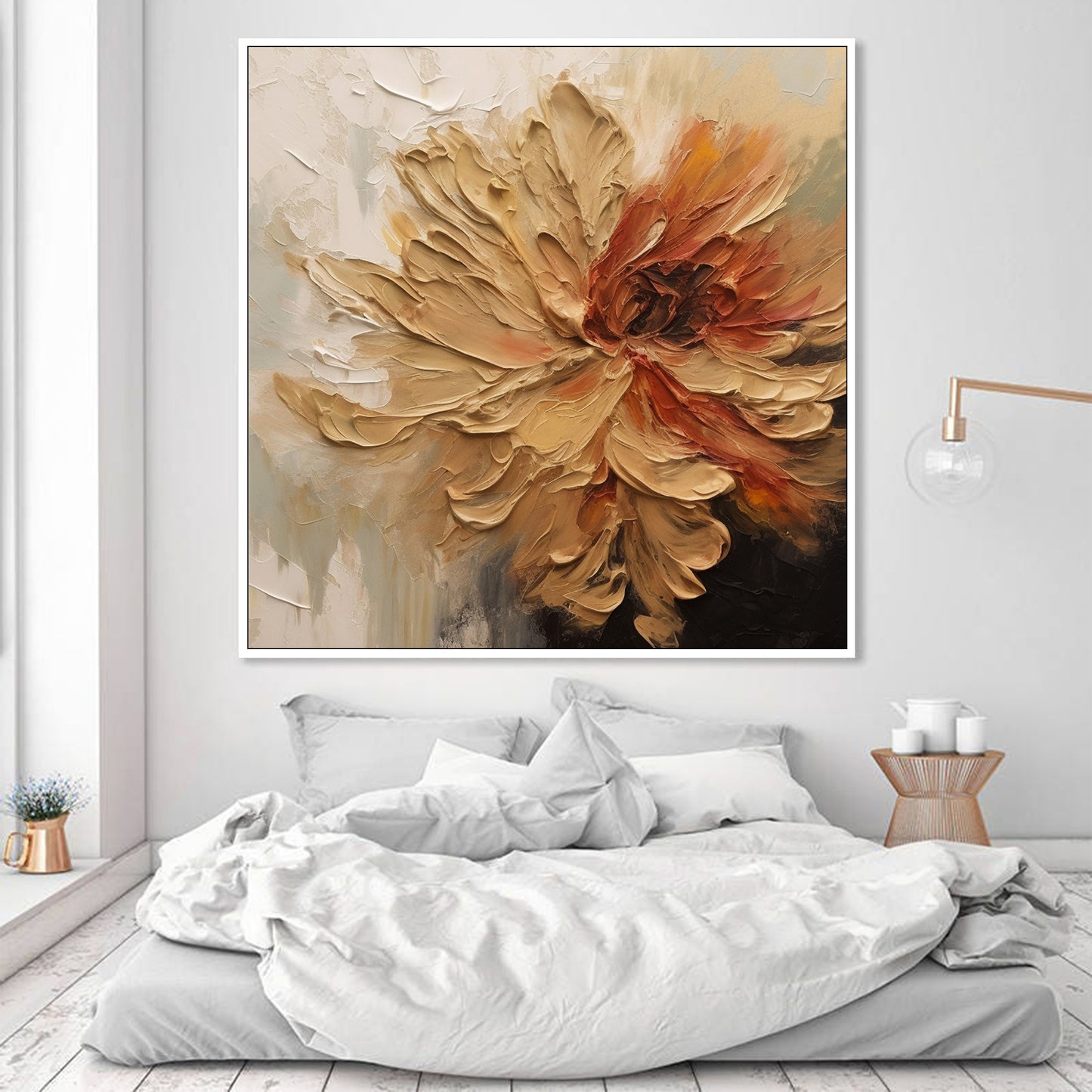 Texture Wall Decor Home Decor Gift Abstract Floral Painting  F0416BRT2355