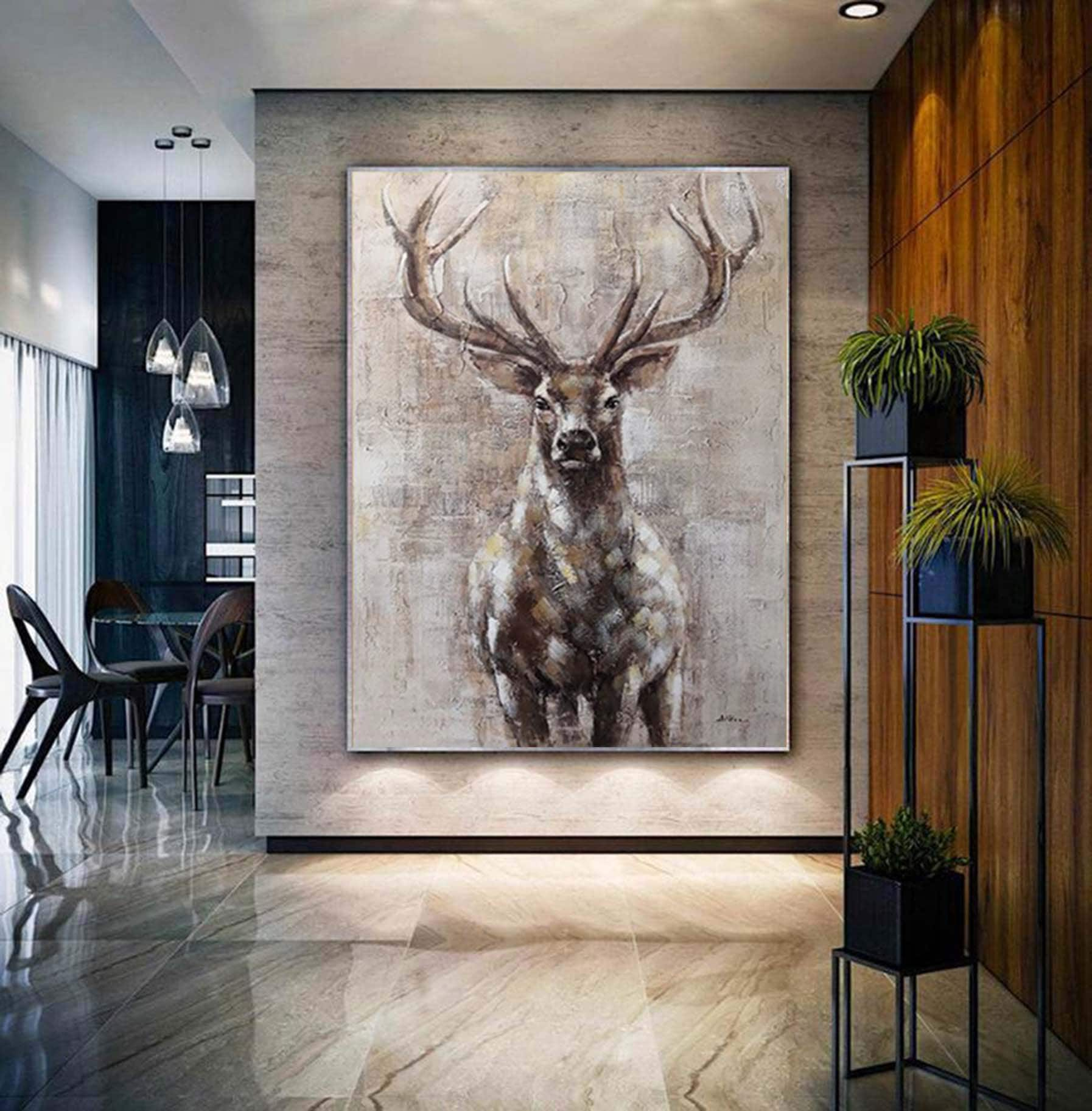 Deer Painting