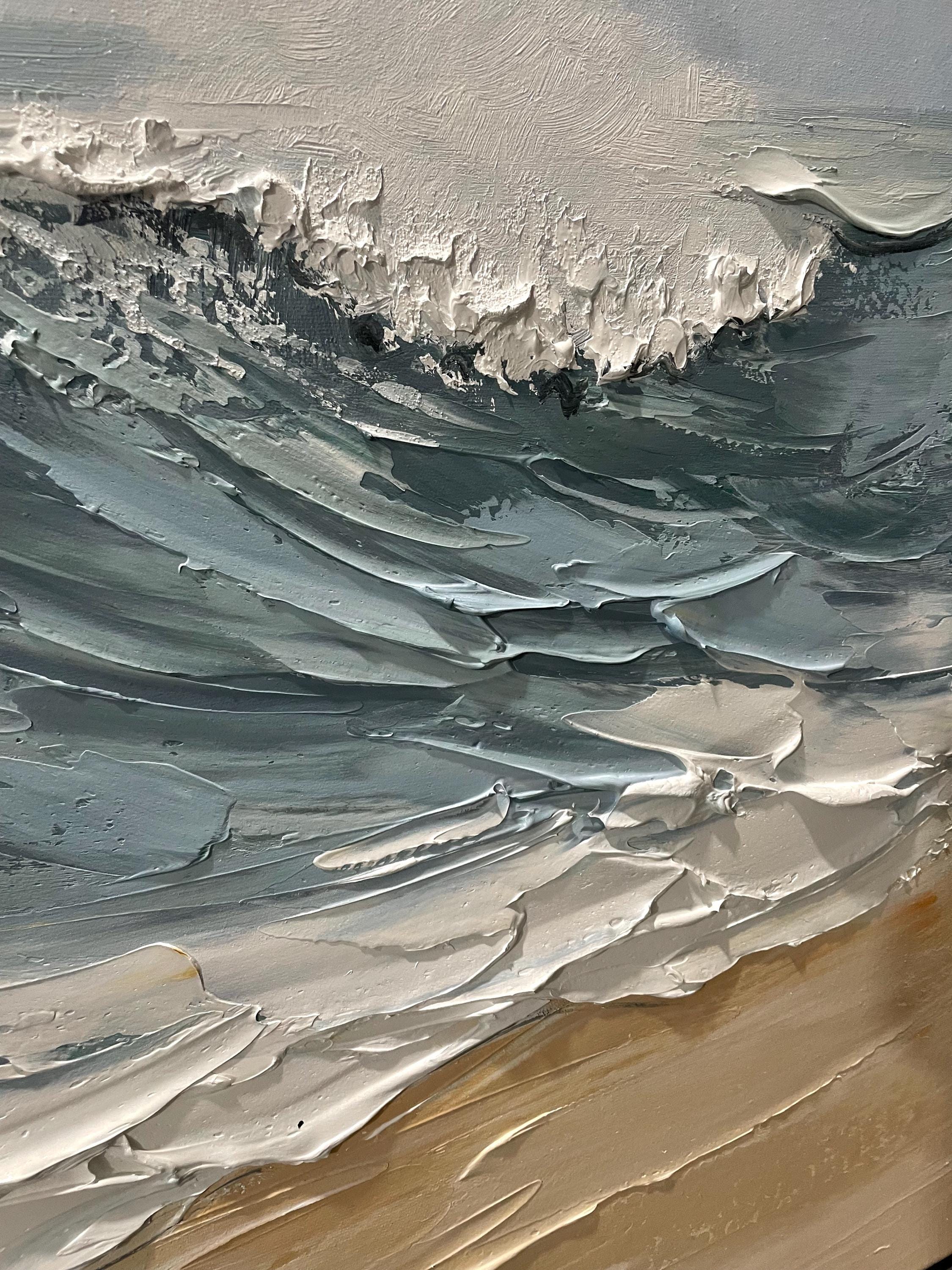 Ocean Wave Oil Painting