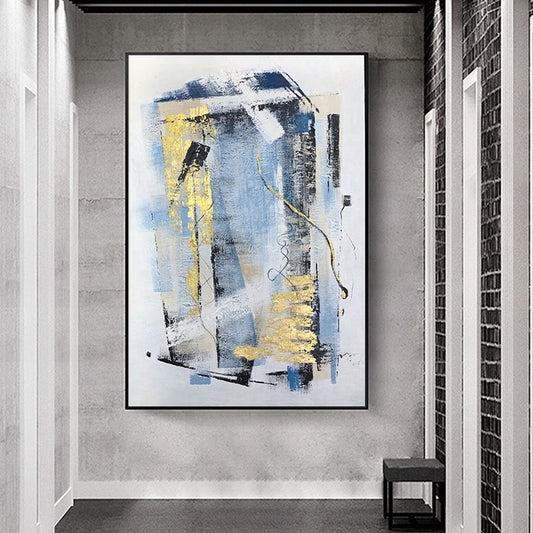 Large canvas wall art, large abstract oil painting original, modern abstract painting, large abstract canvas art, textured wall art